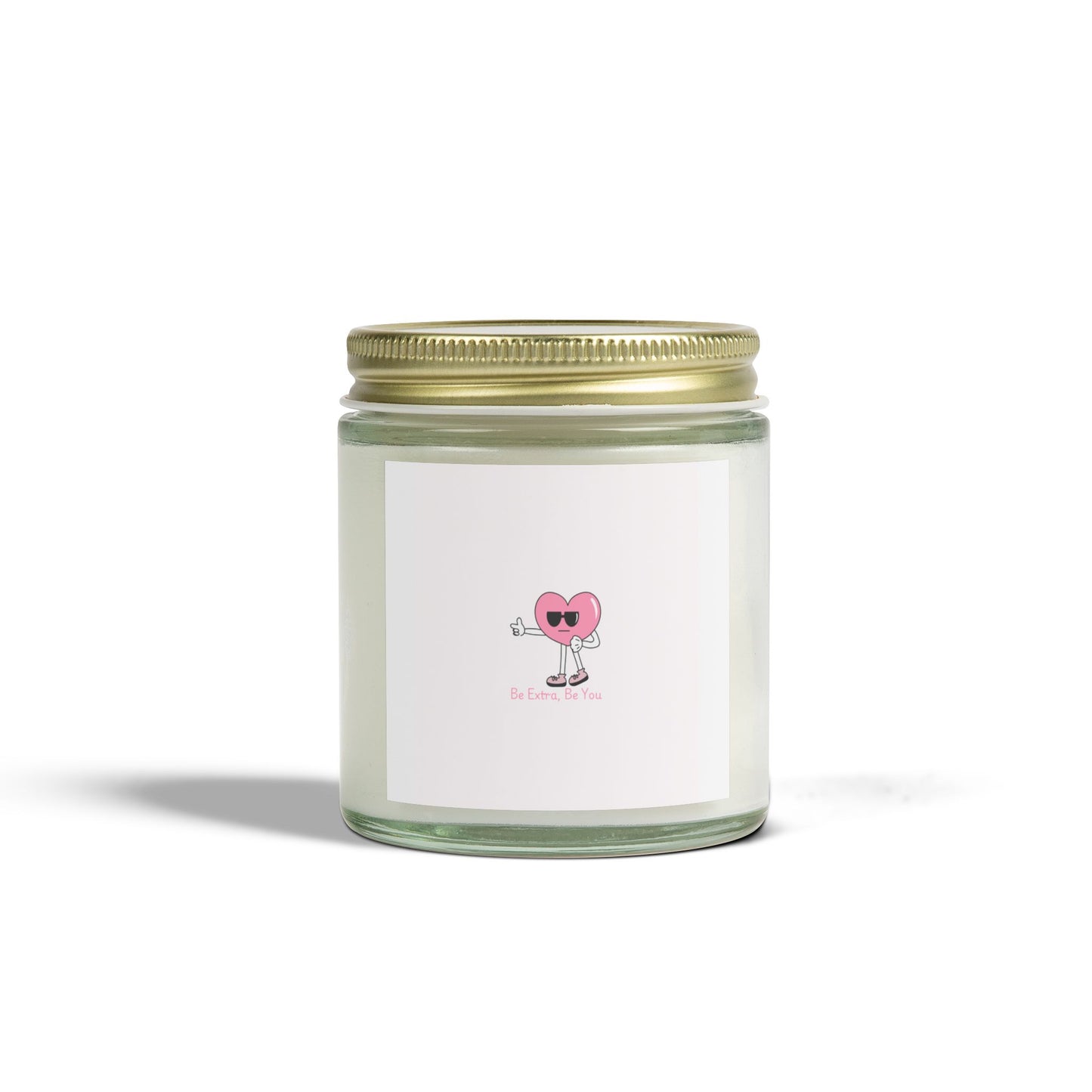 "Be Extra Be You" Scented Candles, Coconut Apricot Wax (4oz, 9oz)