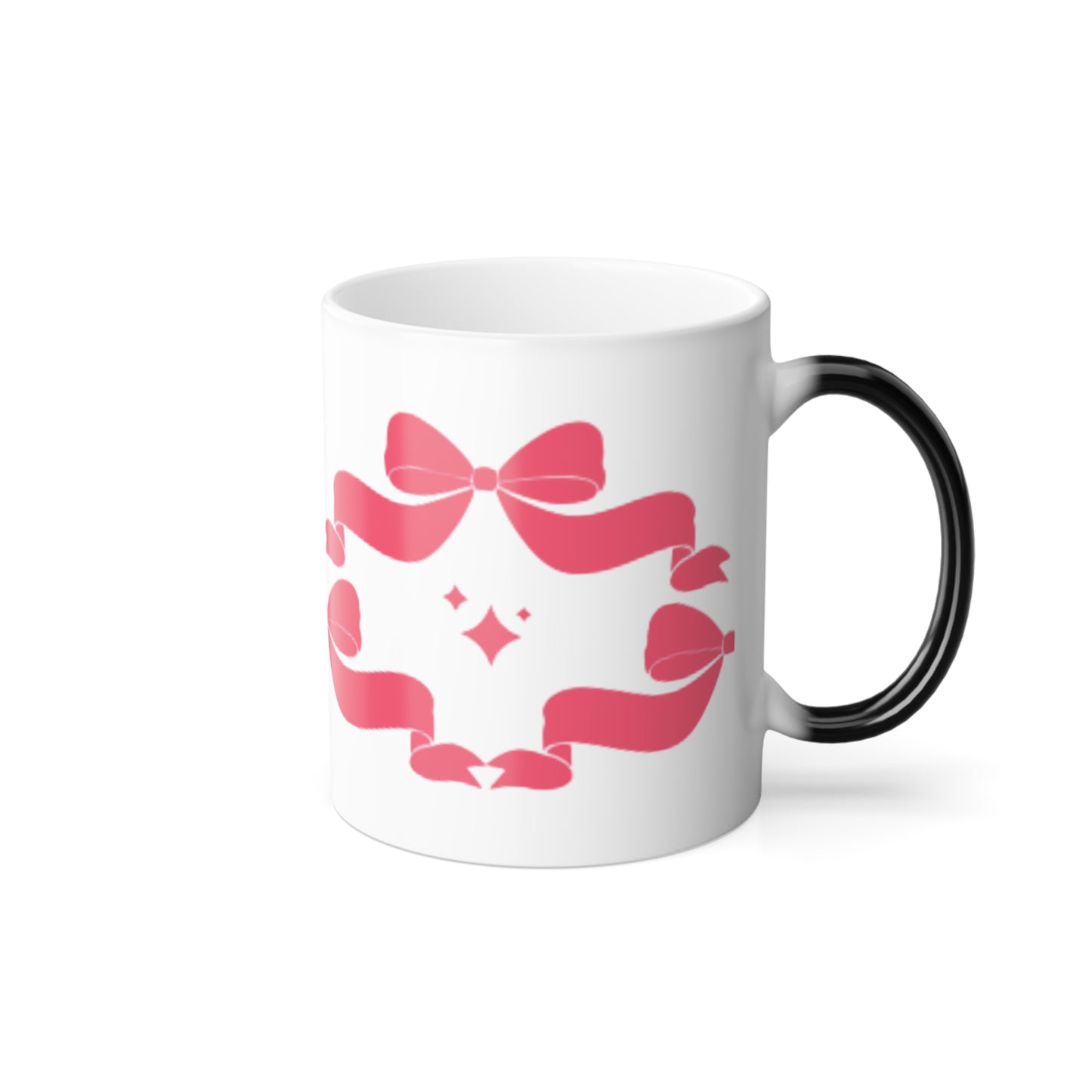 Pink Coquette Bow Valentines Day Mug 11oz