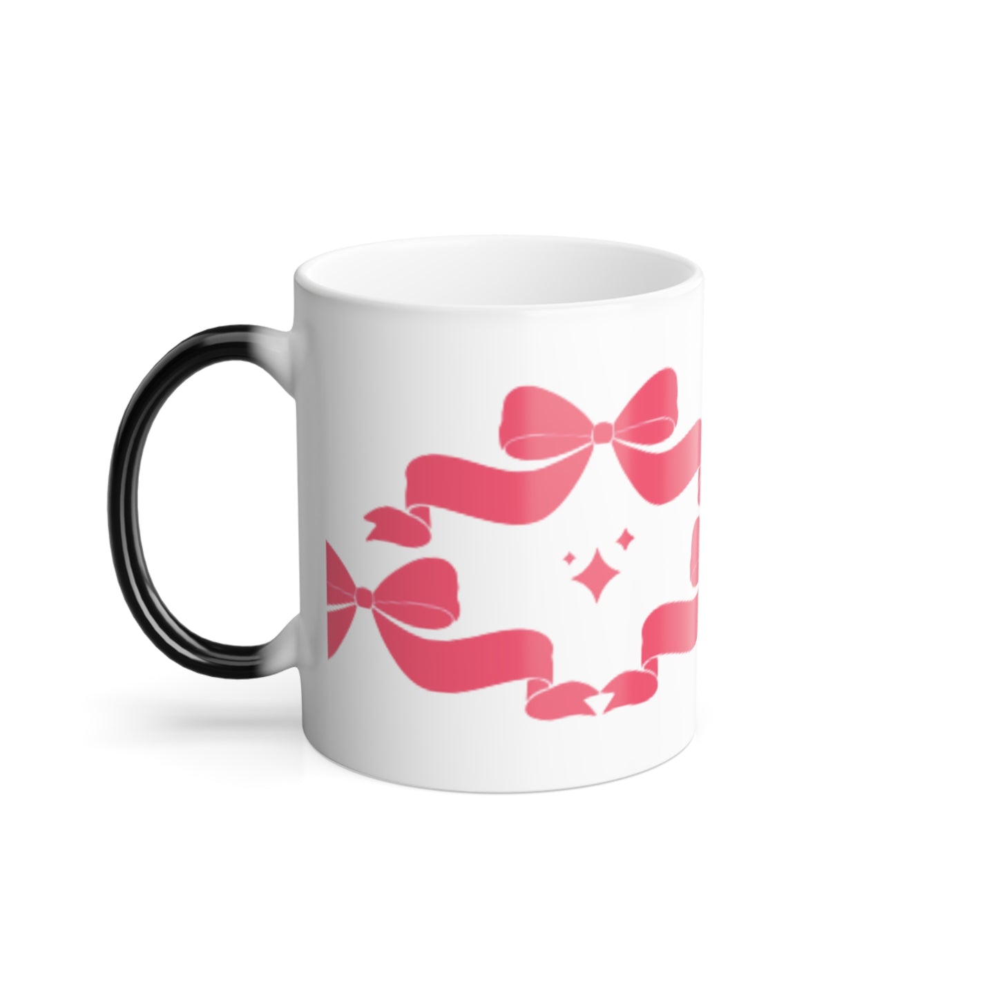 Pink Coquette Bow Valentines Day Mug 11oz